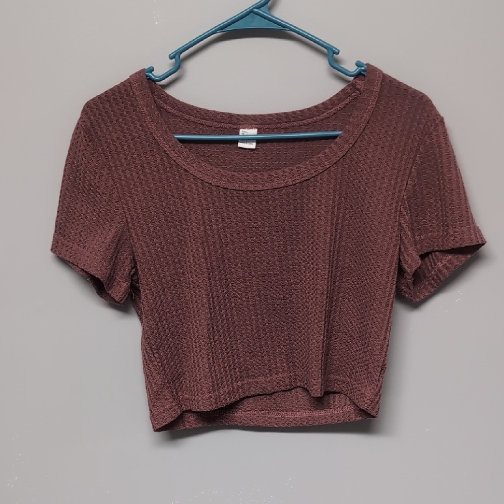 Women's Pink Crop Top
